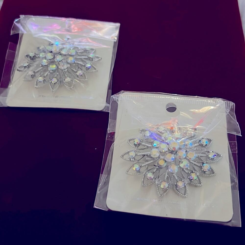 Crystal Brooch